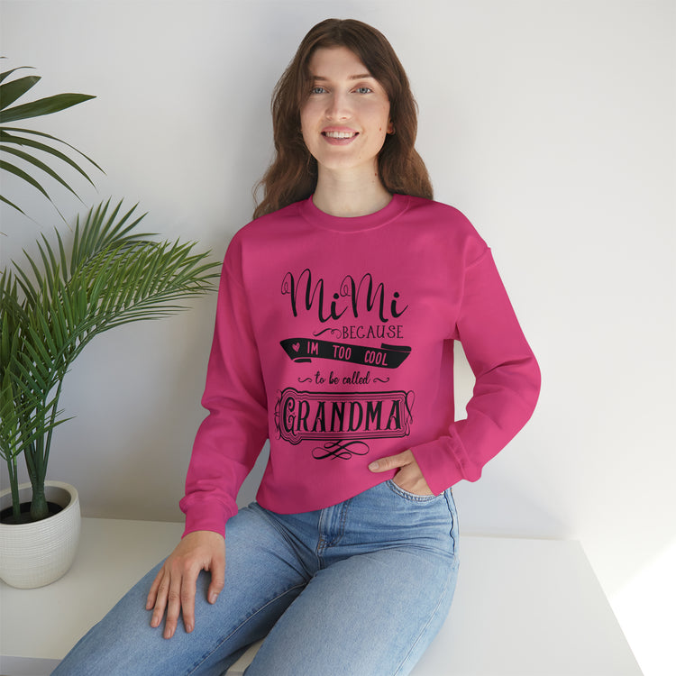 Hilarious Sarcastic Nanas Mockery Statements Appreciation Pun Line Unisex Crewneck Sweatshirt