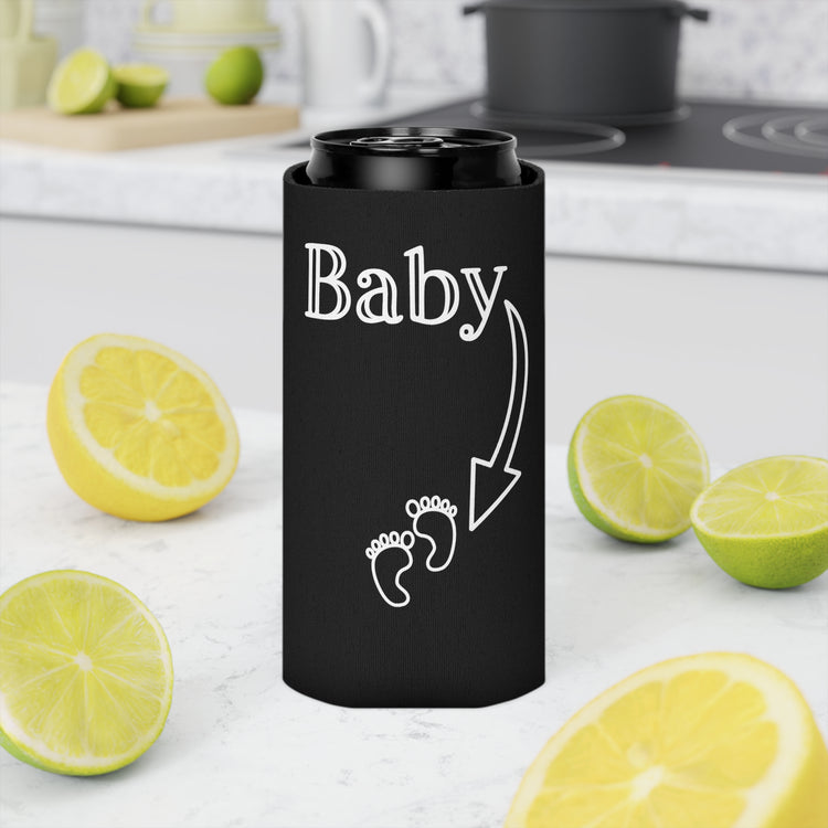 Beer Baby Pregnancy Maternity Family Reunion Top | Beer Can Cooler