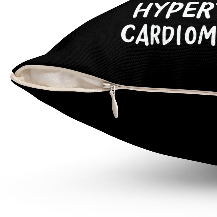 Hilarious Hypertrophic Myocarditis Myocardiopathy Myocarditis Spun Polyester Square Pillow