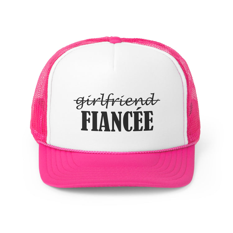 Funny Bachelorettes Festivities Bridal Hilarious Engagement Festivals Line Gag Trucker Caps