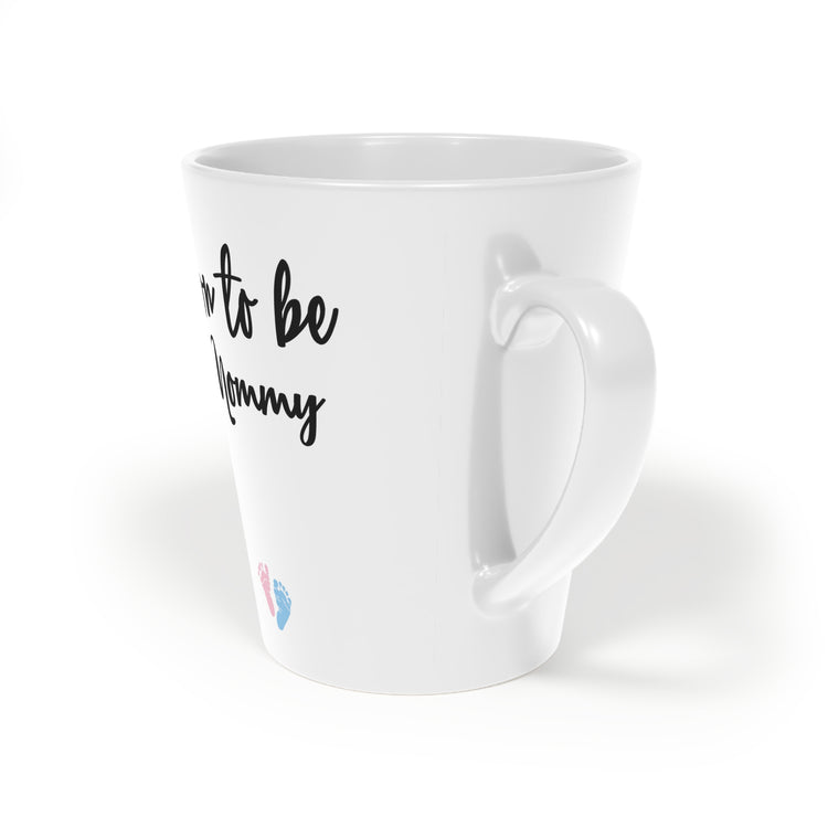 soon to be mommy Gender Reveal Latte Mug, 12oz