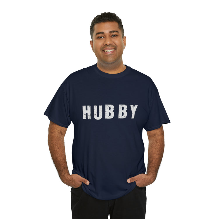 Shirt Funny Hubby Honeymoon Marriage Adventure Spouse Travel T-Shirt Unisex Heavy Cotton Tee