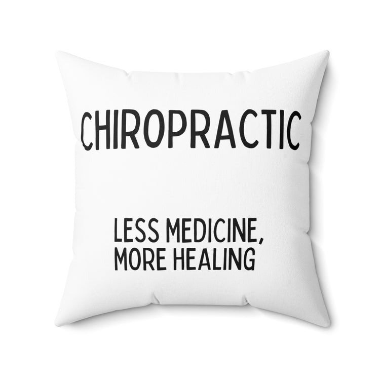 Humorous Bone Therapist Orthopedist Orthopedic Clinician Spun Polyester Square Pillow