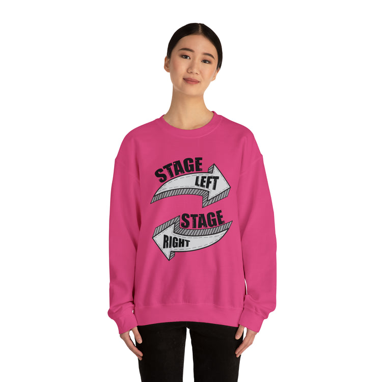 Novelty Dramatic Arts Actors Mockery Statements Gag Unisex Crewneck Sweatshirt