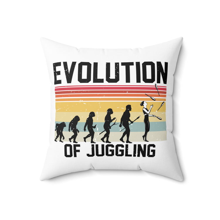 Novelty Bamboozling Beguiling Bluffing Expert Performing Spun Polyester Square Pillow