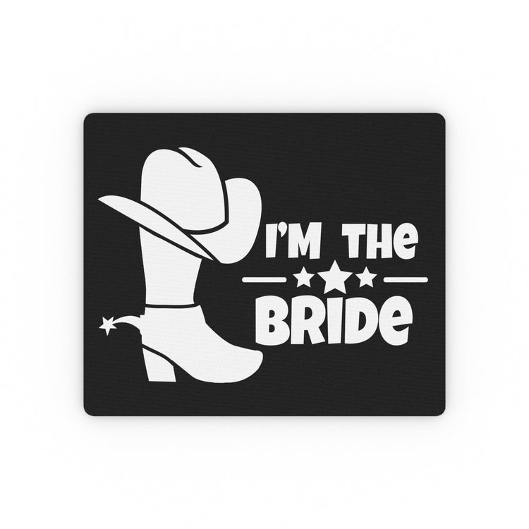 I'm The Bride | Last Ride Before She's A Bride Nashville Future Mrs Bridesmaid Proposal Rectangular Mouse Pad