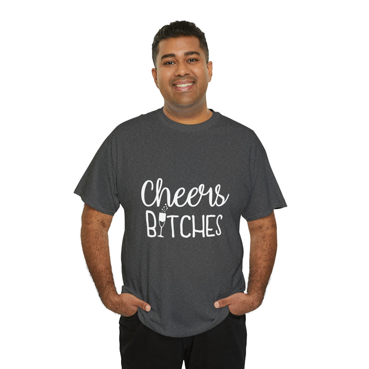 Shirt Funny Future MRS Cheers Bitches Bridal Entourage love party T-Shirt Unisex Heavy Cotton Tee