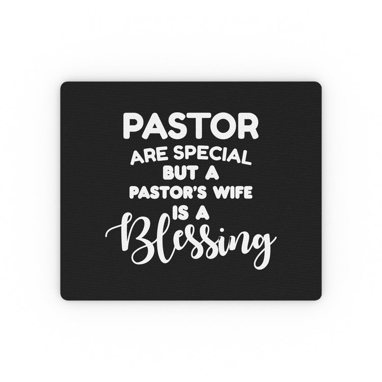 Novelty Priest Minister Reverend Marriage Partner Rectangular Mouse Pad