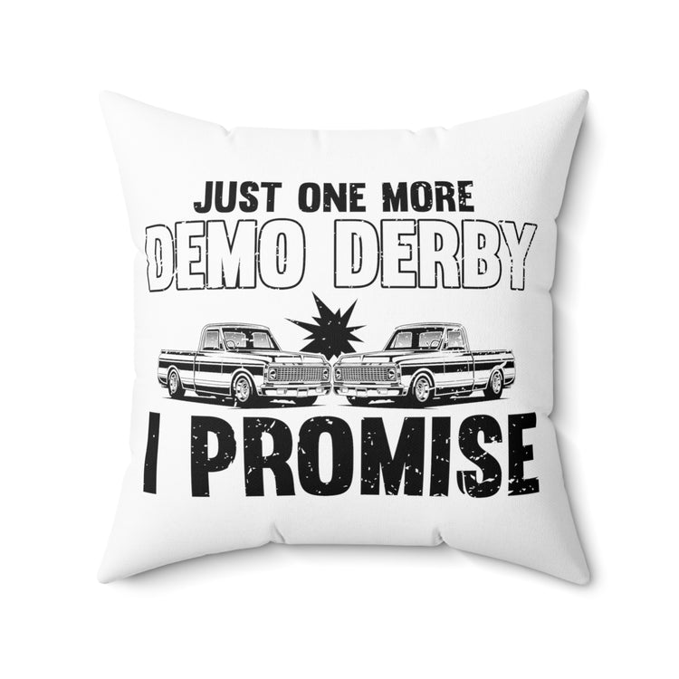 Hilarious Sarcasm Truck Pickup Mechanics Derision Chuckle Spun Polyester Square Pillow