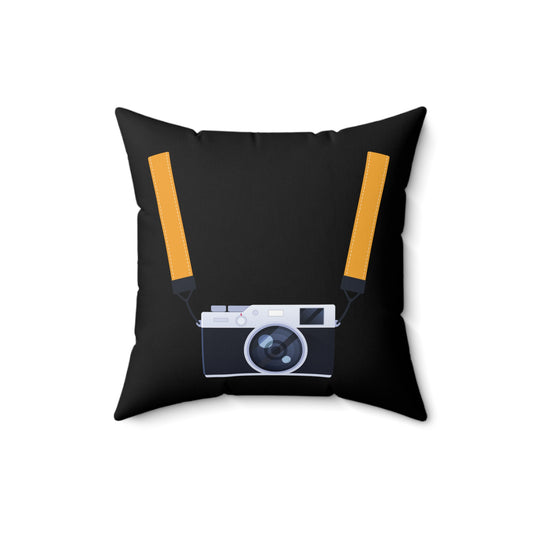 Photographers Hanging Camera Gags Photography Spun Polyester Square Pillow