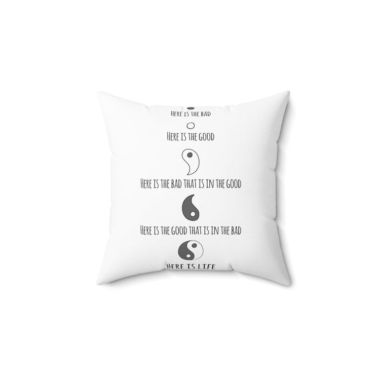 Humorous Meditating Reflexologist Reflexology Spun Polyester Square Pillow