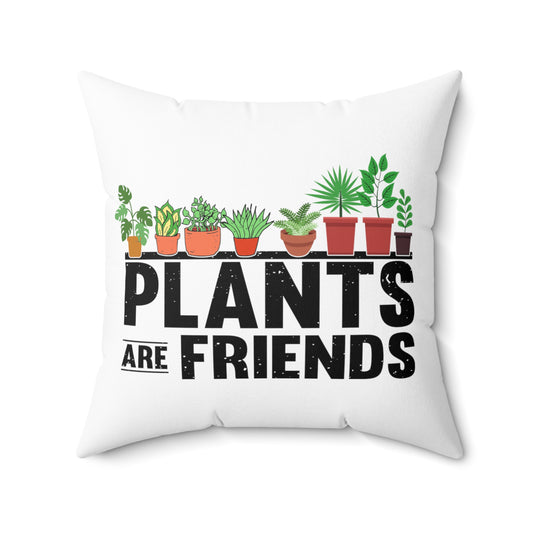 Novelty Horticulture Horticulturing Gardening Enthusiast Spun Polyester Square Pillow