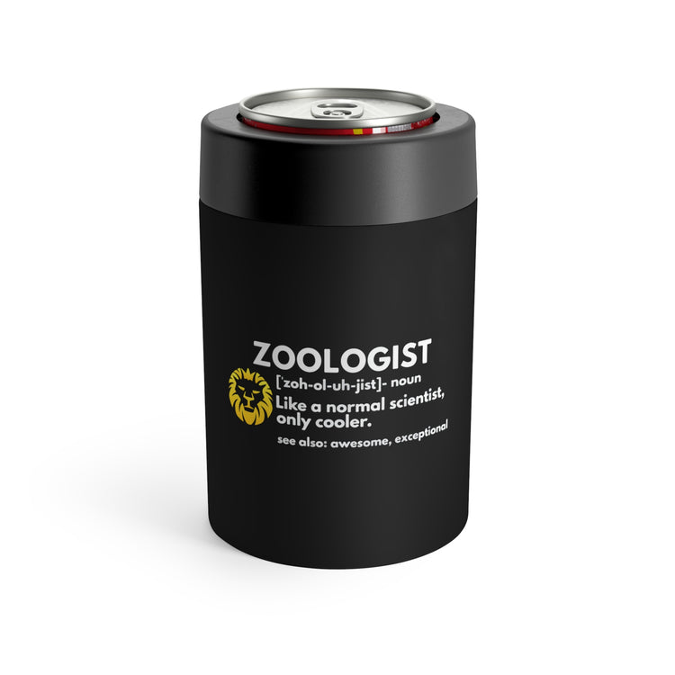 Humorous Zoologist Definition Tee Shirt Gifts Hilarious Can Holder