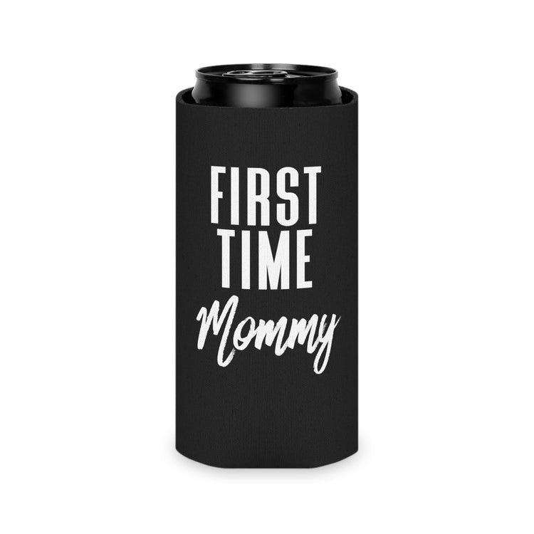 First Time Mommy Future Mom Baby Bump Can Cooler