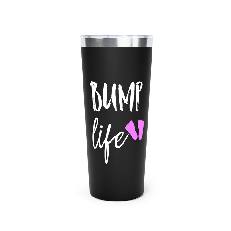 Bump Life Future Mom Maternity Clothes Copper Vacuum Insulated Tumbler, 22oz