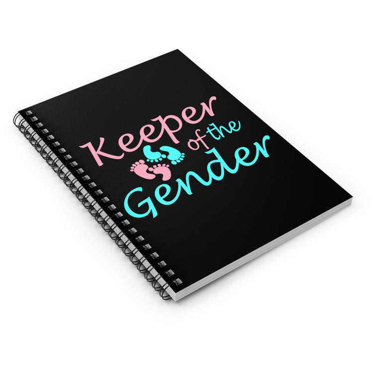 Keeper of The Gender Spiral Notebook - Ruled Line