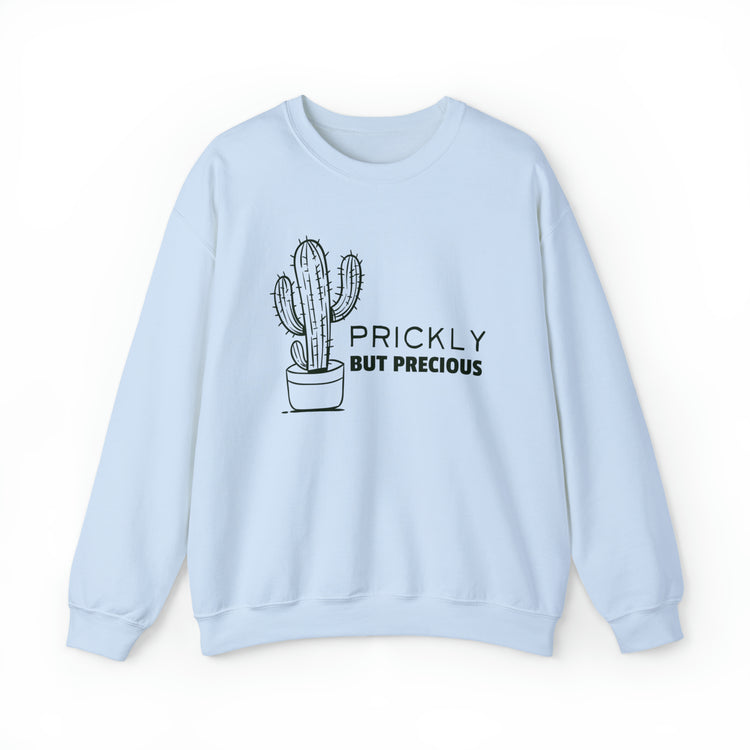 Funny Prideful Sarcastic Introverts Saying Girl Cactus Gag Unisex Crewneck Sweatshirt