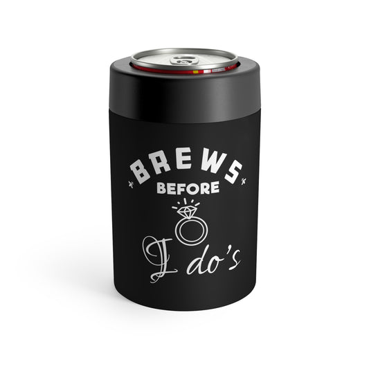 Humorous Breweries Drinking Bachelorettes Statements Bridal Engagement Can Holder