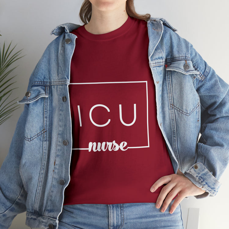 Shirt Funny ICU Nurse Surgeons Welfare Appreciation Surgery Medical T-Shirt Unisex Heavy Cotton Tee