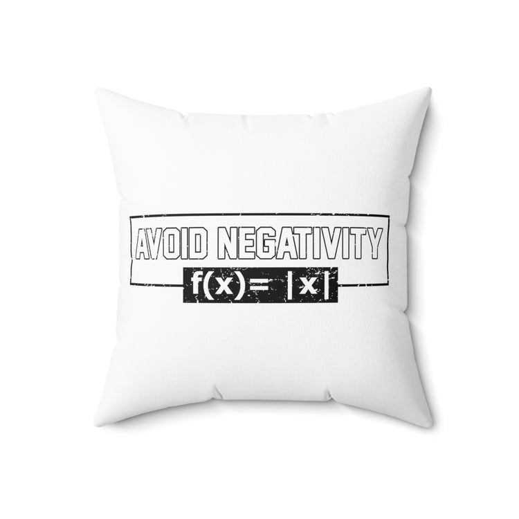 Humorous Mathematics Mathematical Math Geometry Algebra Spun Polyester Square Pillow