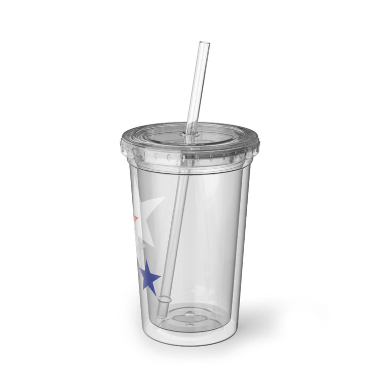 Three Stars Fourth Of July Suave Acrylic Cup