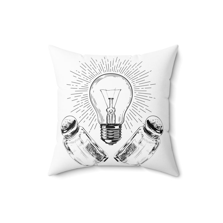 Inspirational Renewed Christians Statements Devotee Verses Spun Polyester Square Pillow