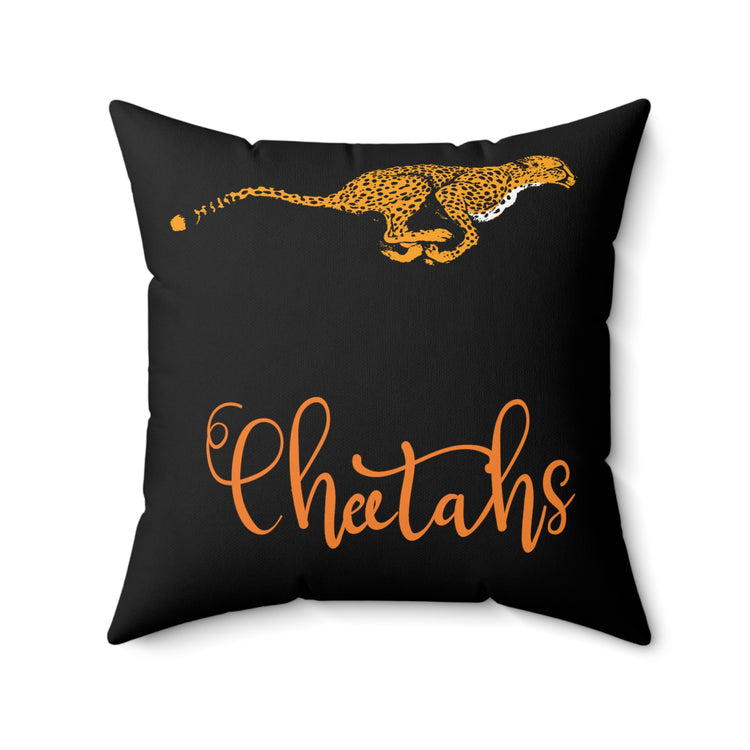 I Just Really Like Cheetahs, Ok!? Funny Men Women Spun Polyester Square Pillow