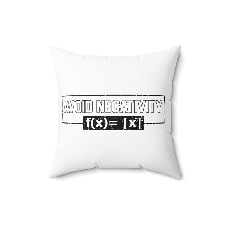 Humorous Mathematics Mathematical Math Geometry Algebra Spun Polyester Square Pillow