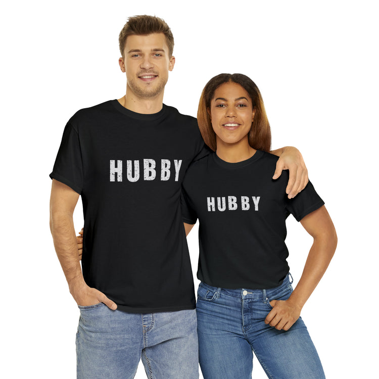 Shirt Funny Hubby Honeymoon Marriage Adventure Spouse Travel T-Shirt Unisex Heavy Cotton Tee