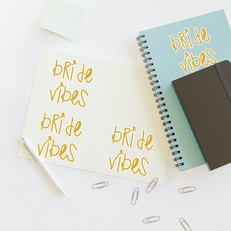 Bride Vibes Bachelorette Party Bridal Shower Gift Sticker Sheets