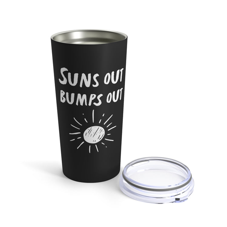 Suns Out Bumps Out Pregnant Tank Top Maternity Clothes Tumbler 20oz