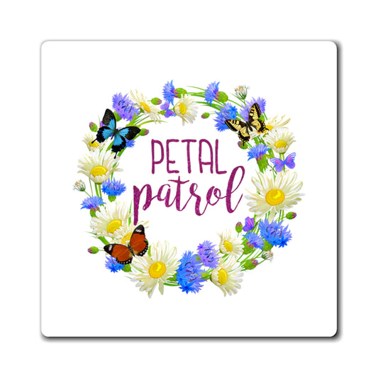 Petal Patrol Shirt | Petal Princess Flower Girl Shirt | Baby Wedding Outfit | Be My Flower Girl | Bachelorette Party Magnets