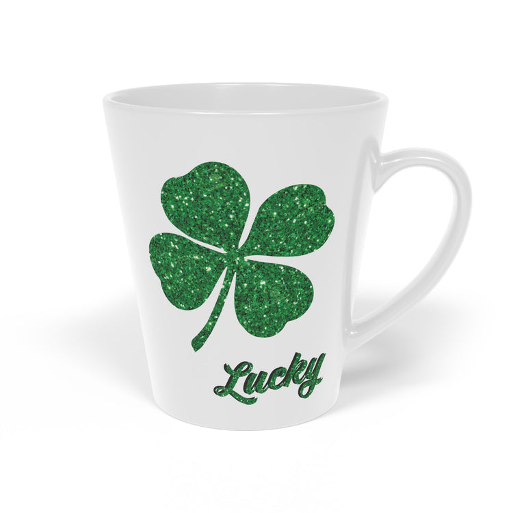 lucky shamrock Latte Mug, 12oz