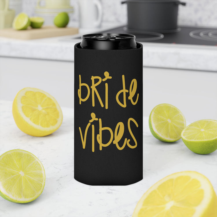 Bride Vibes Bachelorette Party Bridal Shower Gift Can Cooler