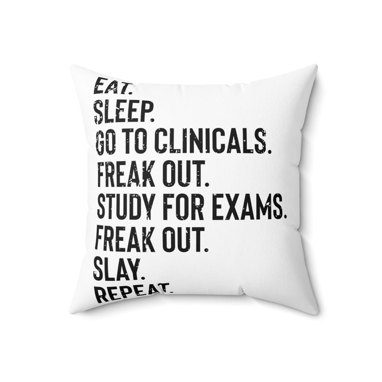 Hilarious Radiography Radioscopy Radiologist Therapist Tomography Imaging Experts Spun Polyester Square Pillow