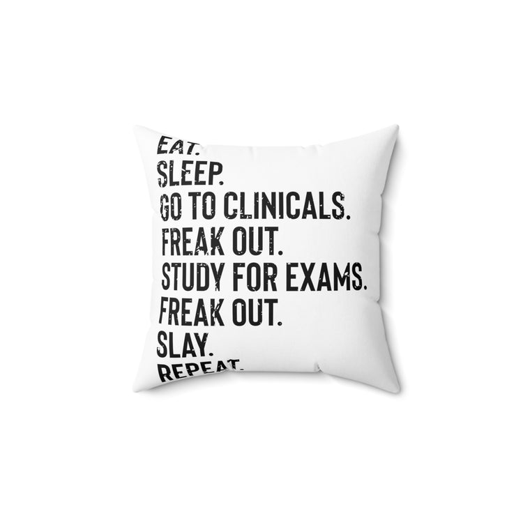 Hilarious Radiography Radioscopy Radiologist Therapist Tomography Imaging Experts Spun Polyester Square Pillow