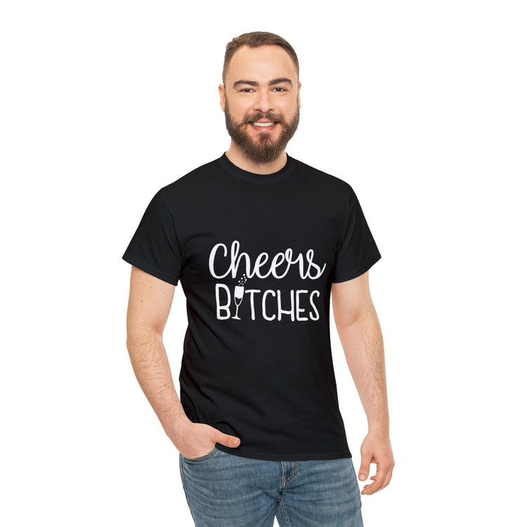 Shirt Funny Future MRS Cheers Bitches Bridal Entourage love party T-Shirt Unisex Heavy Cotton Tee