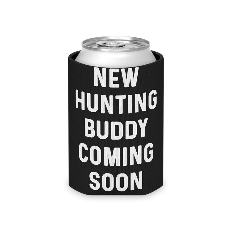 New Hunting Buddy Coming Soon Baby Bump Can Cooler