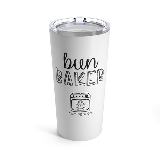 Bun Baker and Bun Maker New Dad and Future Mom Tumbler 20oz