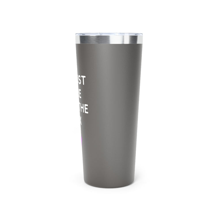 I'm Just Here For The Sex Gender Reveal Copper Vacuum Insulated Tumbler, 22oz