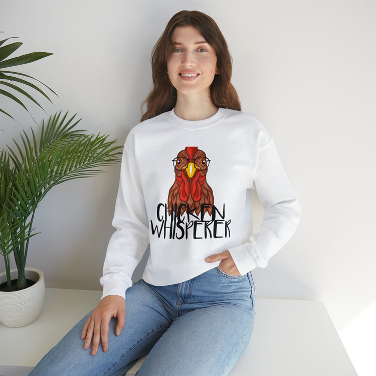 Humorous Artistic Students Teachers Gift Teacher & Unicorn Art Unisex Crewneck Sweatshirt