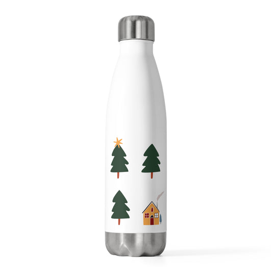 Inspirational Celebrating Enthusiasts Holidays Graphic Motivational Christmastide Devotee Illustration 20oz Insulated Bottle