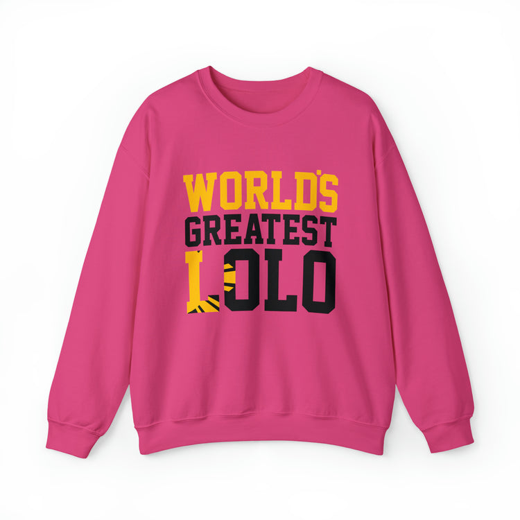 Novelty Filipino Lolo Grandfathers Pinoy Grandpa Graphic Unisex Crewneck Sweatshirt