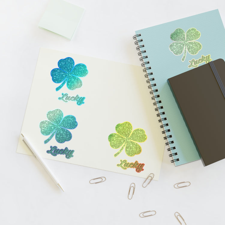 lucky shamrock Sticker Sheets