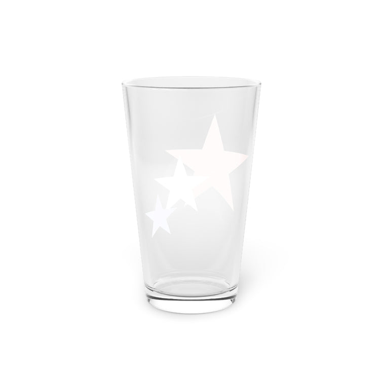 Three Stars Fourth Of July Pint Glass, 16oz