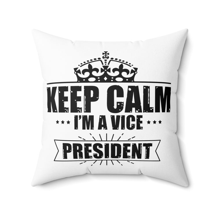 Hilarious Flaunting Designations Retro Ostentation Introverted Joking Spun Polyester Square Pillow