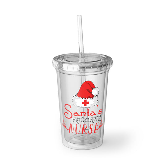Humorous Christmastide Efforts Mockery Statements  Suave Acrylic Cup