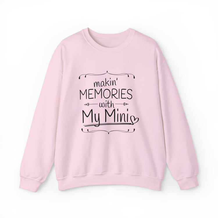 Inspirational Kiddo Memory Appreciation Mom Statements Line Puns Unisex Crewneck Sweatshirt