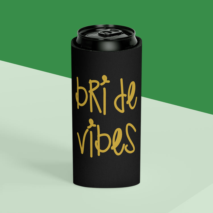 Bride Vibes Bachelorette Party Bridal Shower Gift Can Cooler