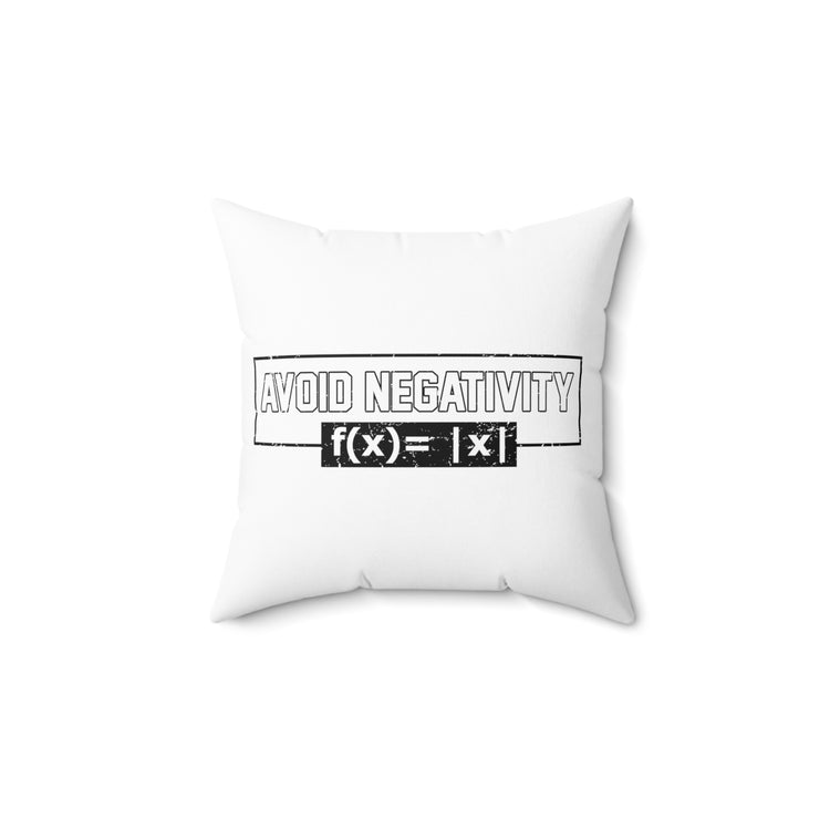 Humorous Mathematics Mathematical Math Geometry Algebra Spun Polyester Square Pillow